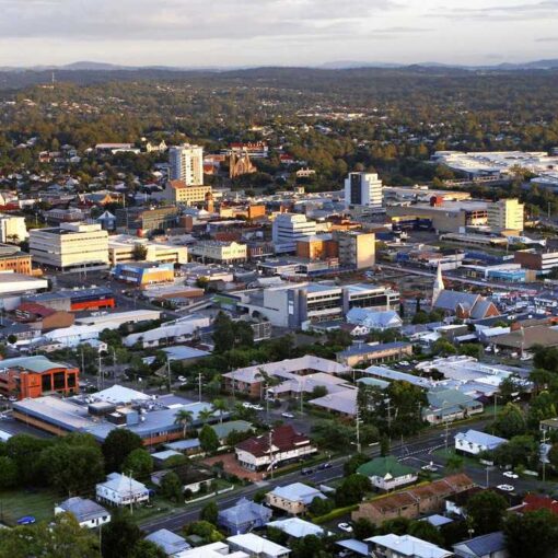 Aerial photo of Ipswich City, QLD